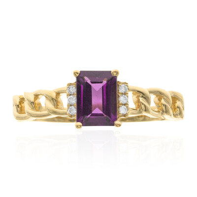 Bague en or et Grenat Rhodolite (CIRARI)