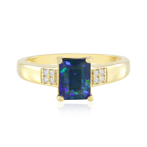 Mezezo-Opal-Silberring