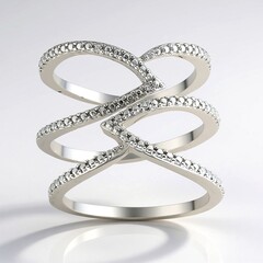 Anello in argento con Diamante I3 (I)