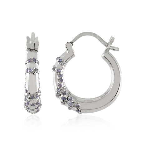 Tansanit-Silberohrringe (SAELOCANA)