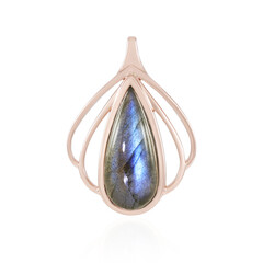 Pendentif en argent et Labradorite bleue de Maniry (KM by Juwelo)