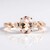 Anello in oro con Morganite AAA