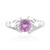 Bague en argent et Kunzite