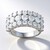 Anello in argento con Topazio Bianco