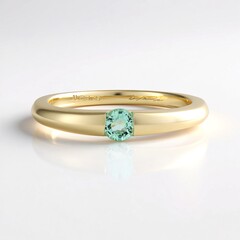 Anello in oro con Smeraldo Russo (de Melo Gold)