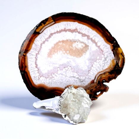 Accessorio con Agata (Lapis Vitalis)