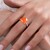 Anello in argento con Corniola