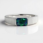 Anello in argento con Opale Mezezo