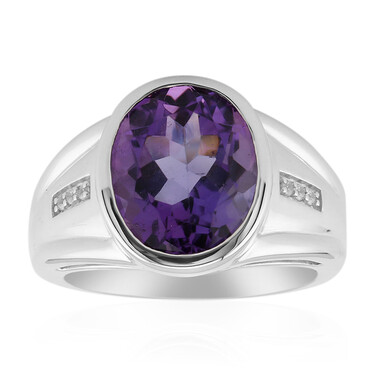 Sambia-Amethyst-Silberring (Pallanova)