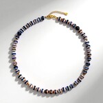 Collana in argento con Agata della Mongolia