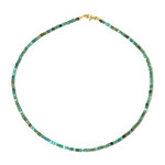 Türkis-Silberhalskette