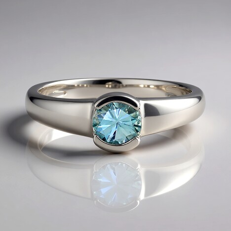 Anello in argento con Zircone Ratanakiri
