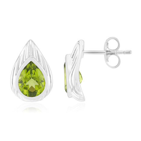 Orecchini in argento con Peridoto Jilin (de Melo)