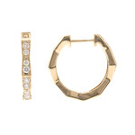 SI1 (H) Brillant-Goldohrringe (CIRARI)