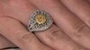 Gouden ring met een gele SI2 diamant (CIRARI)