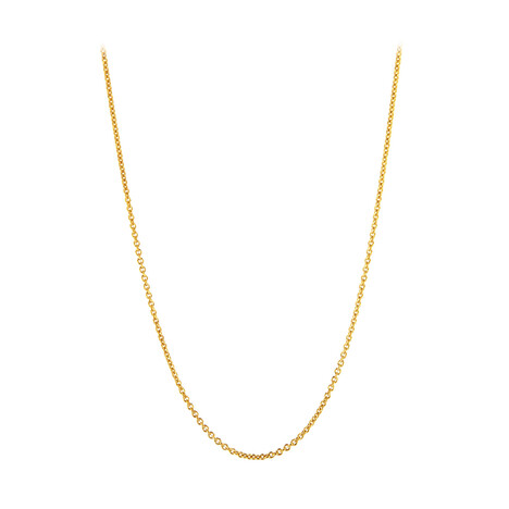 Zilveren halsketting