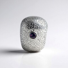 Ciondolo in argento con Opale Mezezo (MONOSONO COLLECTION)