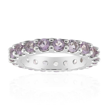 Bolivianischer Amethyst-Silberring