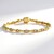 Bracciale in argento con Diamante Cioccolato I2