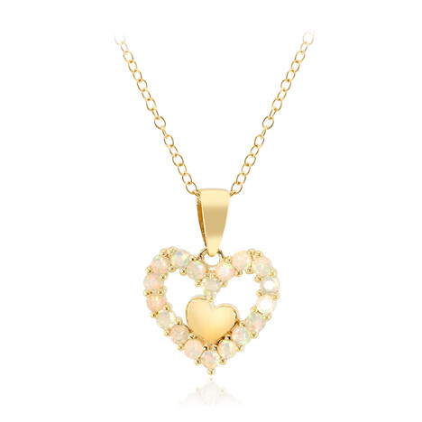 Collana in argento con Opale di Welo