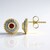 Orecchini in oro con Diamante Rosso I3