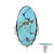 Kingman Blue Mojave Turquoise Silver Ring (Jones Lee)