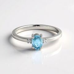 Anello in argento con Zircone Ratanakiri