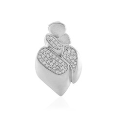 Pendentif en argent et Zircon (de Melo)