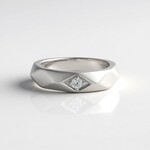 Anello in argento con Zircone