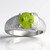Anello in argento con Peridoto Jilin (de Melo Essence)