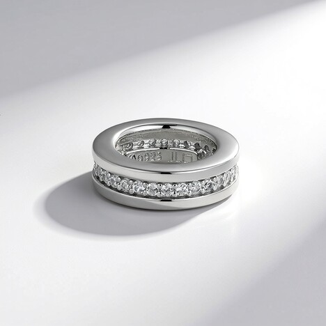 Ciondolo in argento con Zircone (MONOSONO COLLECTION)