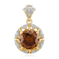 Pendentif en or et Sphalérite de Bulgarie