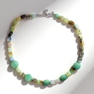 Collana in argento con Opale Peruviano