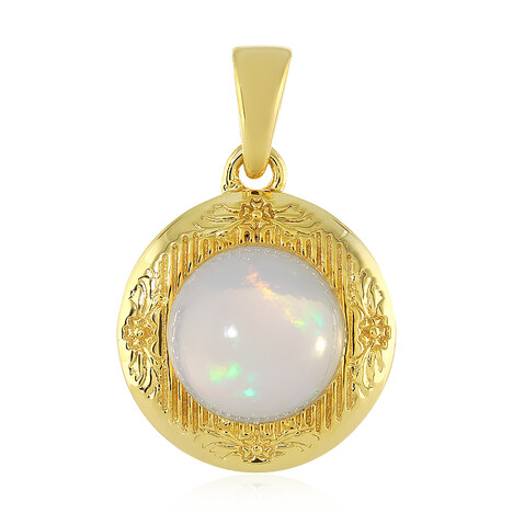 Ciondolo in argento con Opale di Welo