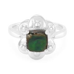 Anello in argento con Ammolite