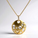 Collana in oro con Diamante Fancy SI (CIRARI)
