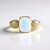 Anello in oro con Opale di Welo AAA (de Melo)