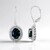 Mezezo Opal Silver Earrings (de Melo Essence)