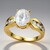 Anello in oro con Zircone