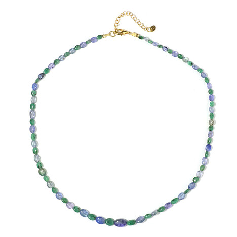 Collier en argent et Tanzanite non chauffée