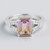 Anello in argento con Ametrina