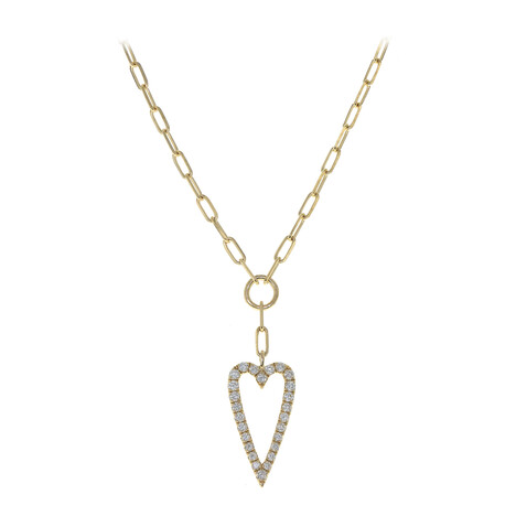 Collana in oro con Diamante SI1 (H) (CIRARI)
