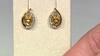 Pendientes en plata con Berilo amarillo