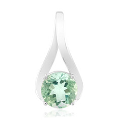 Ciondolo in argento con Fluorite Braldu (Pallanova)
