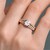 Bague en or et Diamant rose de France SI1 d'Argyle  (Annette)