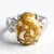 Anello in argento con Quarzo Dinosauro