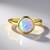 Bague en or et Opale Welo (de Melo Gold)