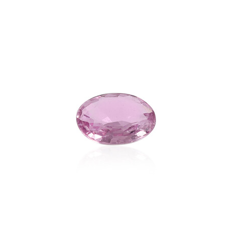 Gemme et Saphir rose de Ceylan 0,314 ct
