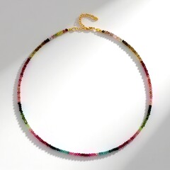 Collana in argento con Tormalina