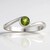 Bague en argent et Vésuvianite